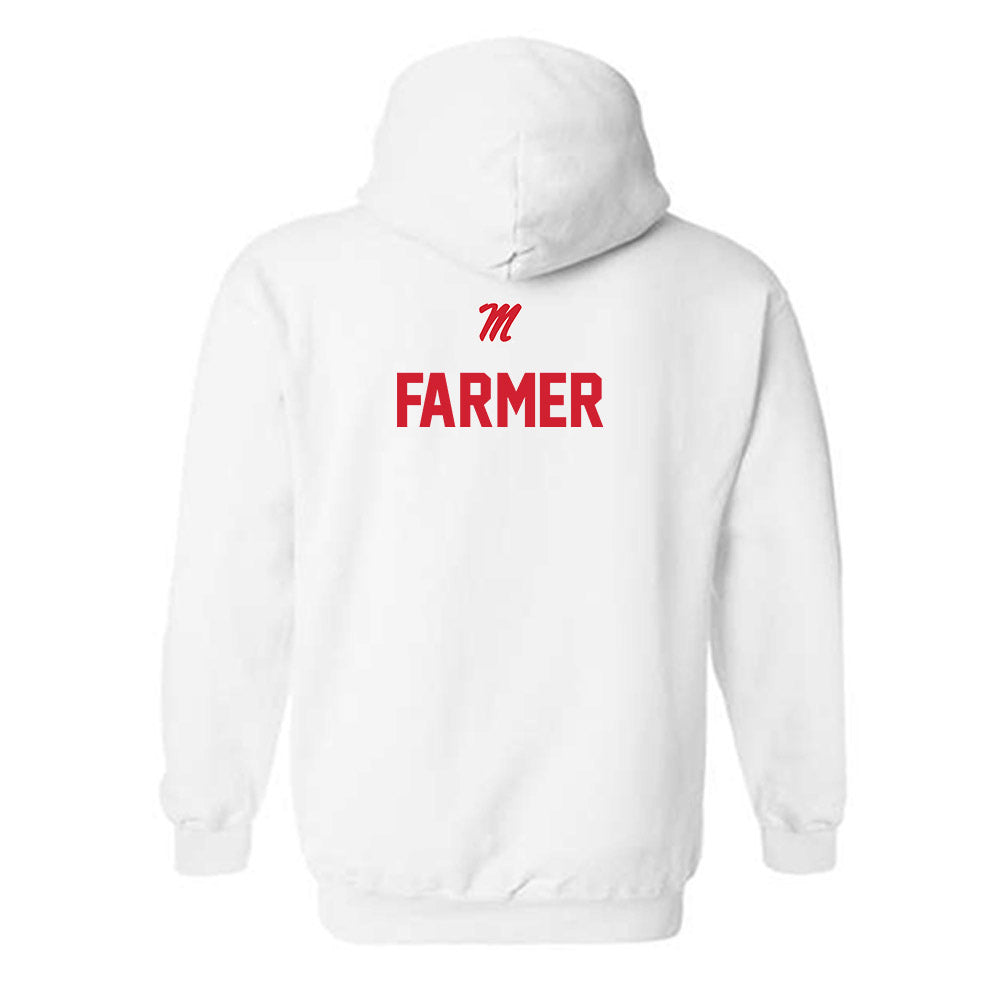Ole Miss - NCAA Women's Track & Field : Royanah Farmer - Hooded Sweatshirt-1