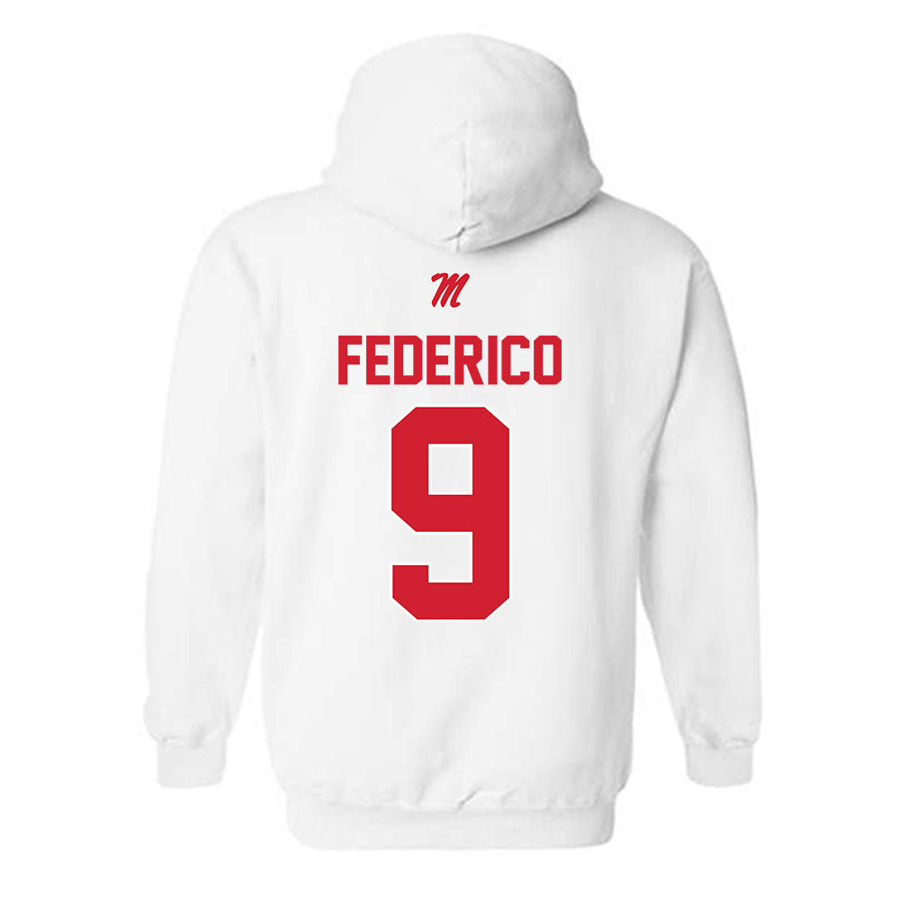 Ole Miss - NCAA Baseball : Hayden Federico - Hooded Sweatshirt-1