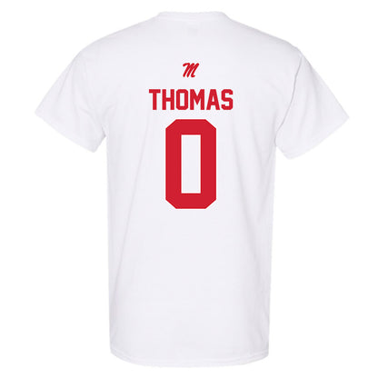 Ole Miss - NCAA Football : Domonique Thomas - T-Shirt-1