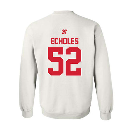 Ole Miss - NCAA Football : William Echoles - Crewneck Sweatshirt-1