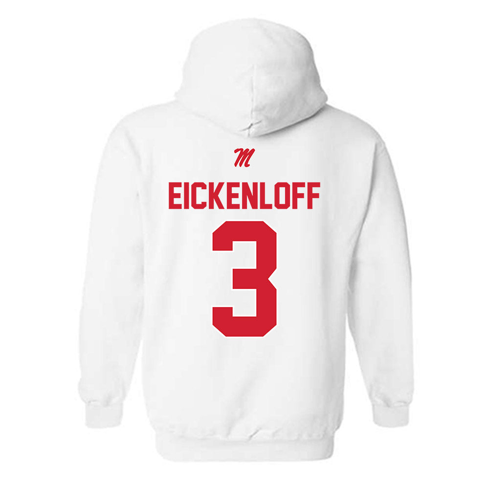 Ole Miss - NCAA Women's Volleyball : Carson Eickenloff - Hooded Sweatshirt-1