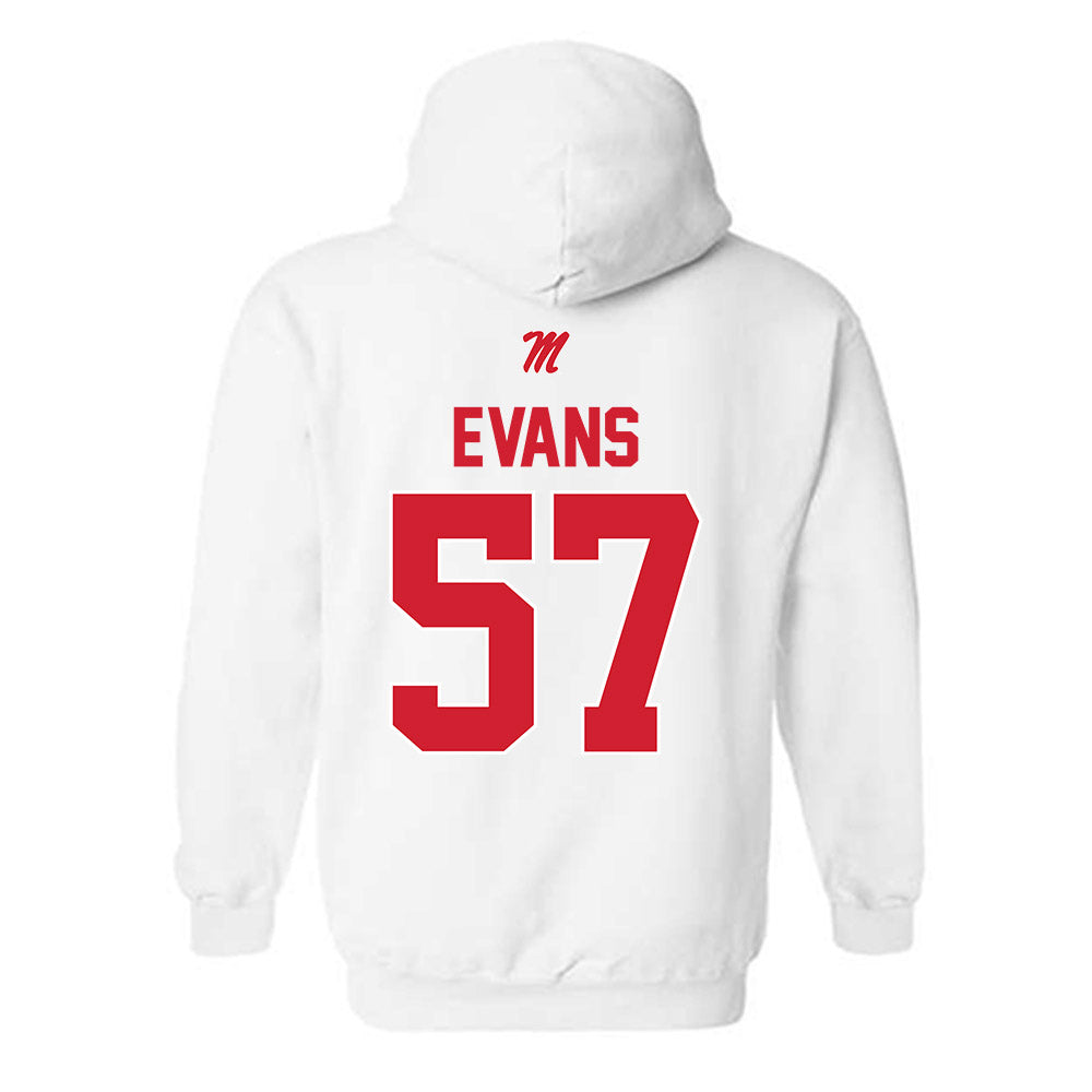 Ole Miss - NCAA Football : Paris Evans - Hooded Sweatshirt-1