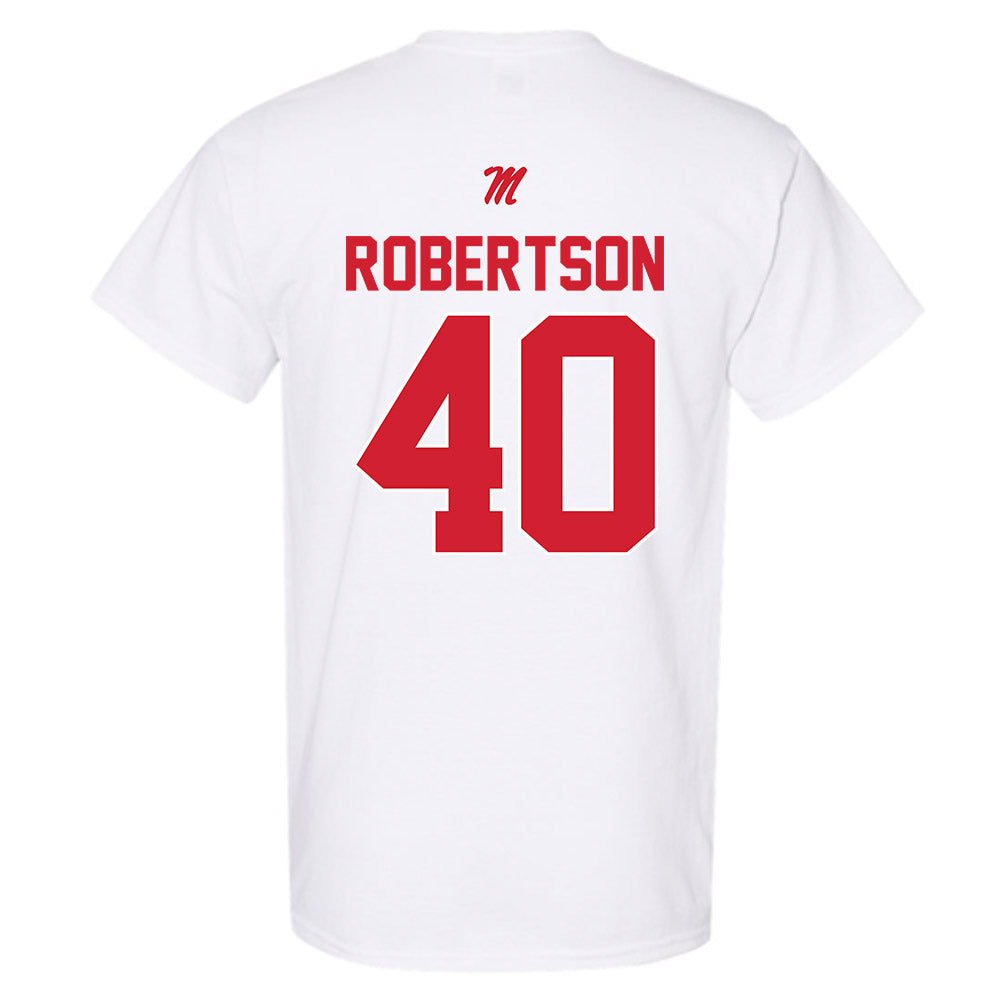 Ole Miss - NCAA Baseball : JP Robertson - T-Shirt-1