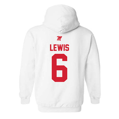 Ole Miss - NCAA Women's Volleyball : Aniya Lewis - Hooded Sweatshirt-1