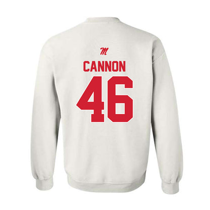 Ole Miss - NCAA Football : Cooper Cannon - Crewneck Sweatshirt-1
