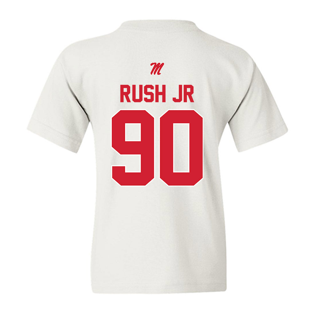 Ole Miss - NCAA Football : Jeffery Rush Jr - Youth T-Shirt-1