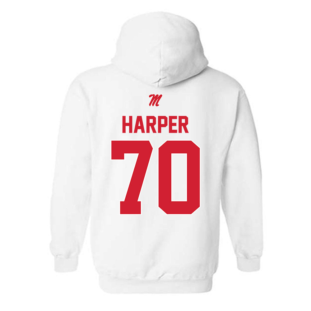Ole Miss - NCAA Football : Devin Harper - Hooded Sweatshirt-1