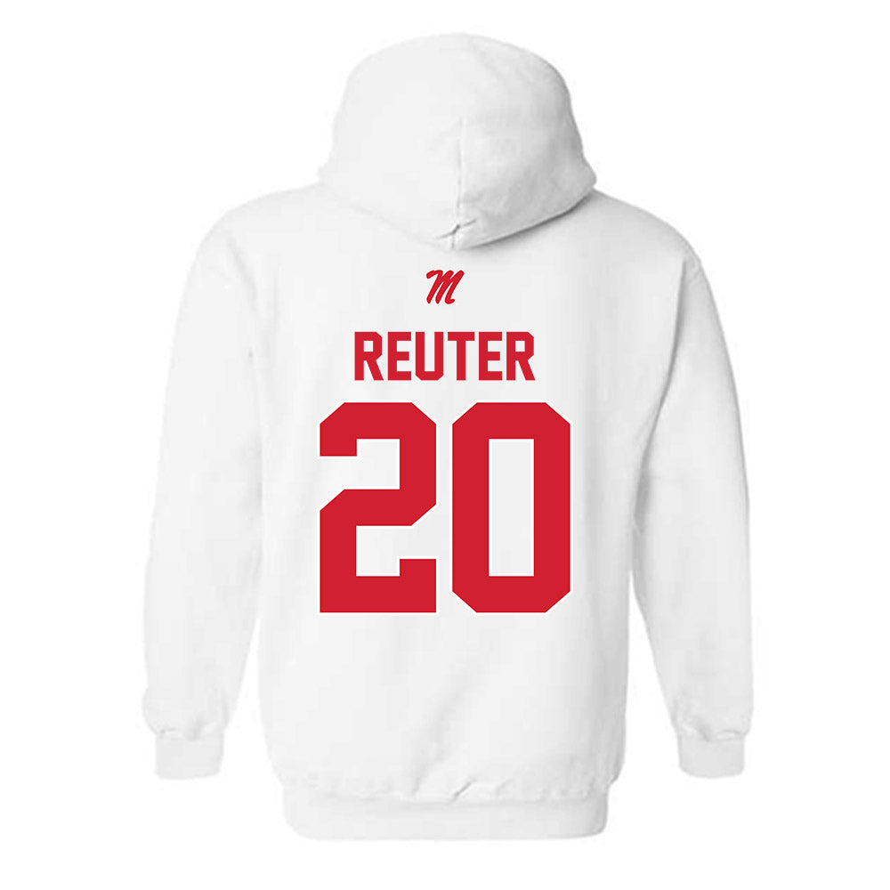Ole Miss - NCAA Baseball : Collin Reuter - Hooded Sweatshirt-1