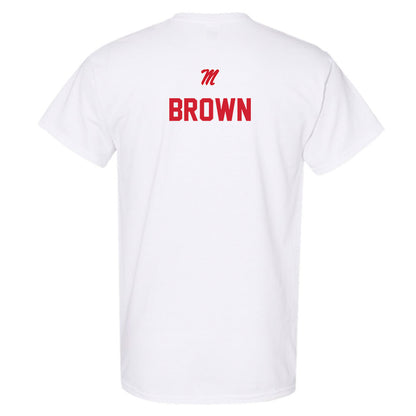 Ole Miss - NCAA Women's Track & Field : Natalie Brown - T-Shirt-1