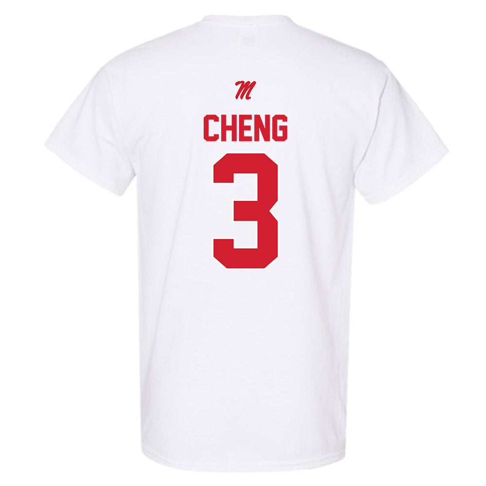 Ole Miss - NCAA Baseball : Luke Cheng - T-Shirt-1