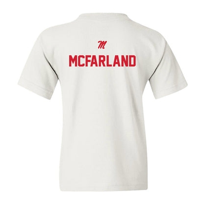Ole Miss - NCAA Women's Track & Field : Katie McFarland - Youth T-Shirt-1