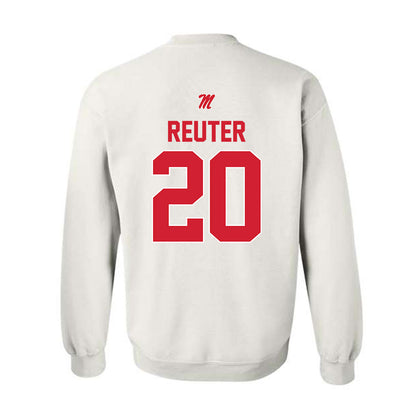 Ole Miss - NCAA Baseball : Collin Reuter - Crewneck Sweatshirt-1