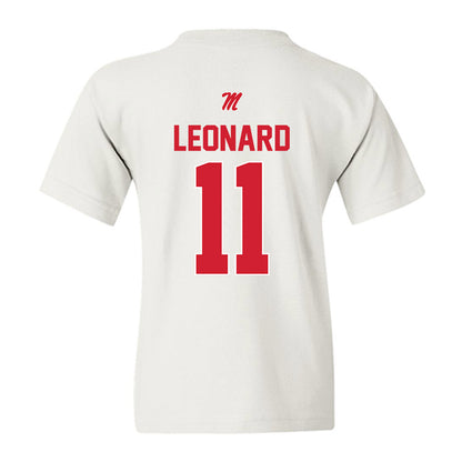 Ole Miss - NCAA Women's Soccer : Bella Leonard - Youth T-Shirt-1
