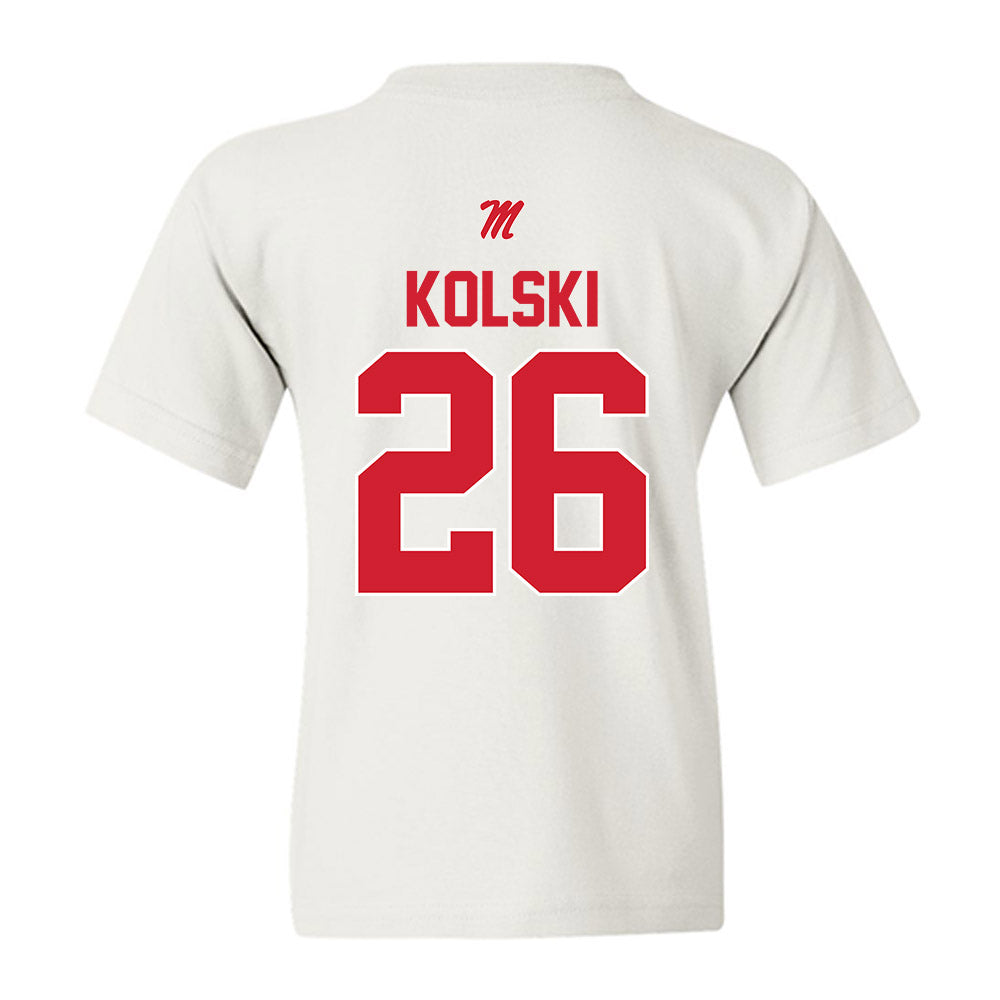 Ole Miss - NCAA Women's Soccer : Allison Kolski - Youth T-Shirt-1