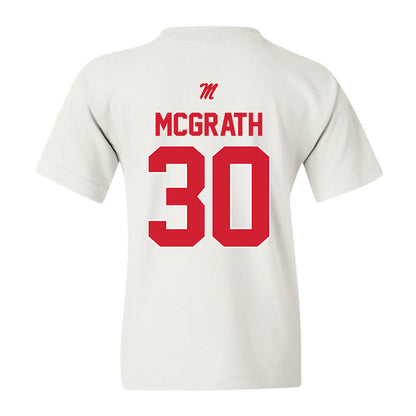 Ole Miss - NCAA Men's Basketball : Cole McGrath - Youth T-Shirt