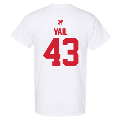 Ole Miss - NCAA Baseball : Bodie Vail - T-Shirt-1