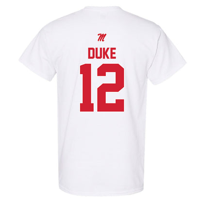 Ole Miss - NCAA Softball : Addison Duke - T-Shirt-1