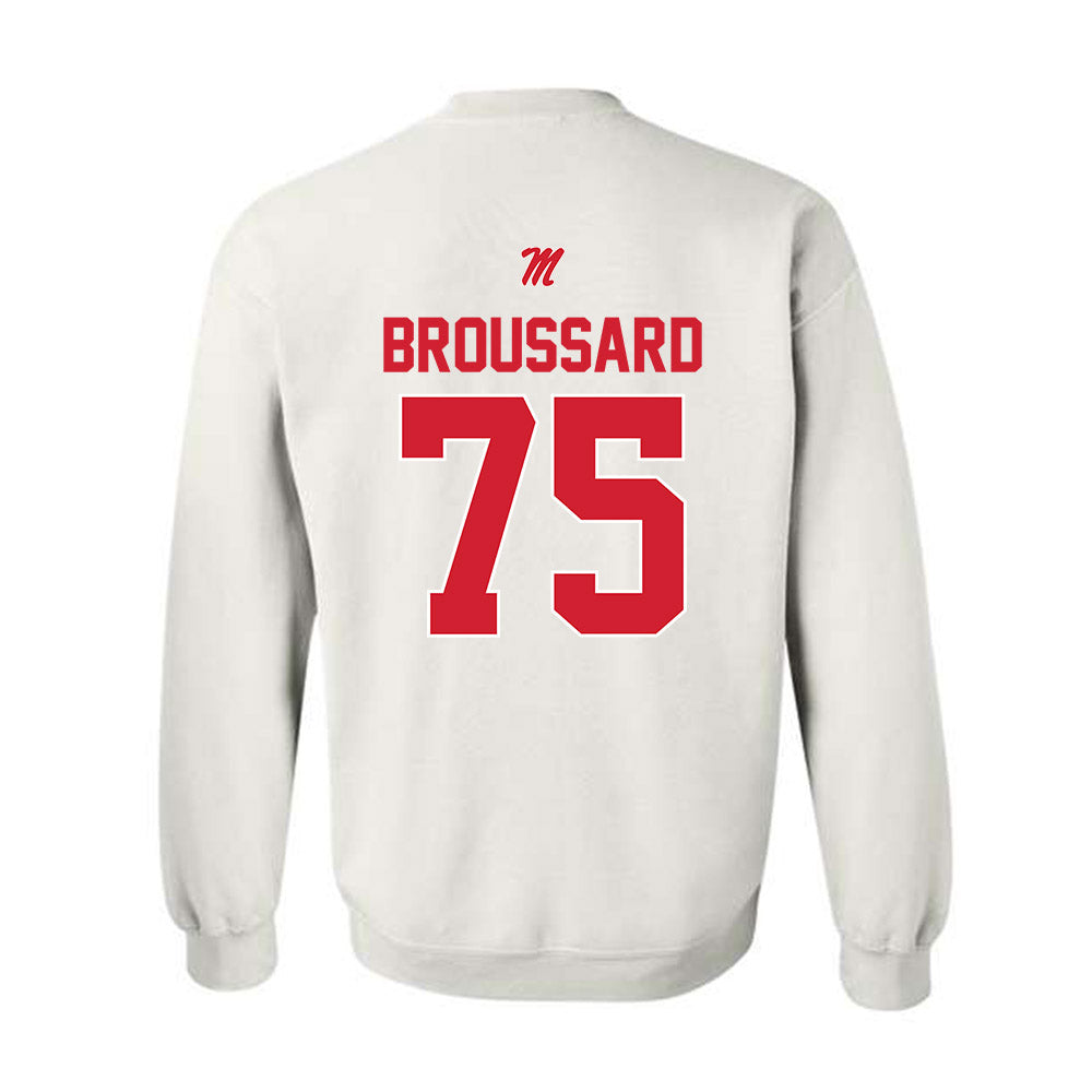 Ole Miss - NCAA Football : Kavion Broussard - Crewneck Sweatshirt