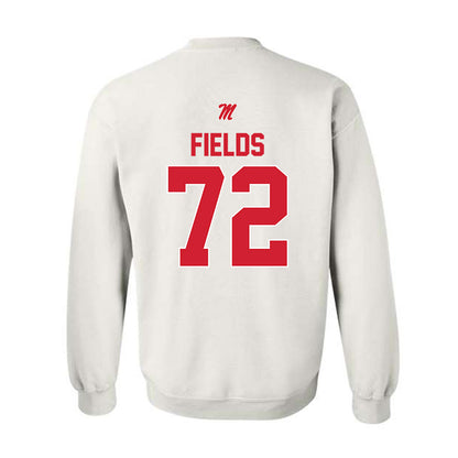 Ole Miss - NCAA Football : Ethan Fields - Crewneck Sweatshirt