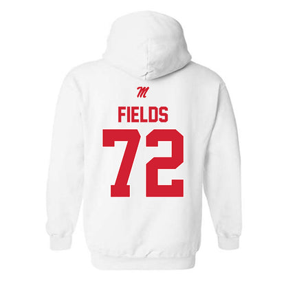 Ole Miss - NCAA Football : Ethan Fields - Hooded Sweatshirt