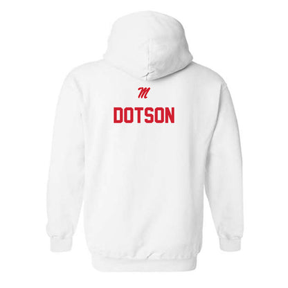 Ole Miss - NCAA Women's Track & Field : Indya Dotson - Hooded Sweatshirt