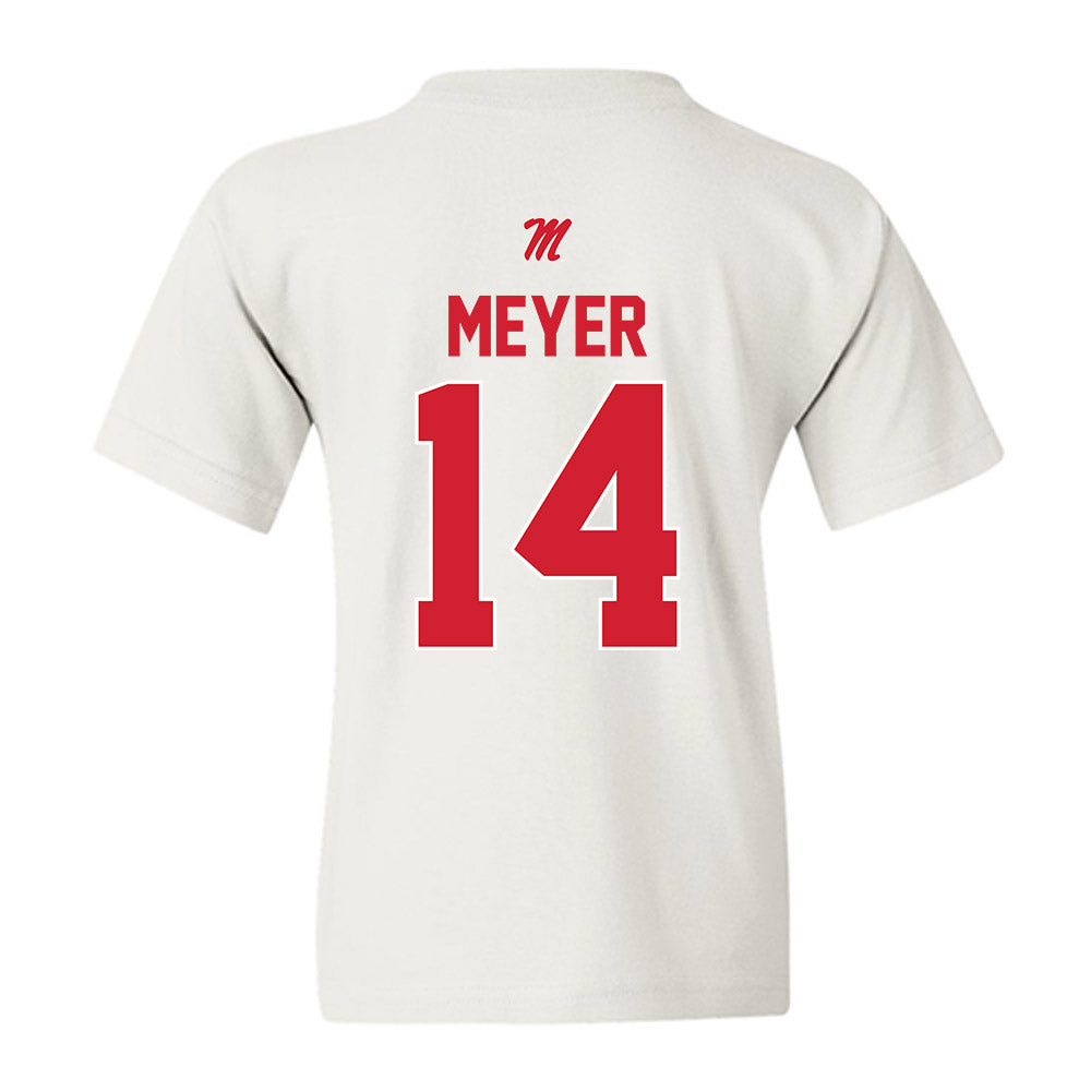 Ole Miss - NCAA Women's Volleyball : Shayla Meyer - Youth T-Shirt-1