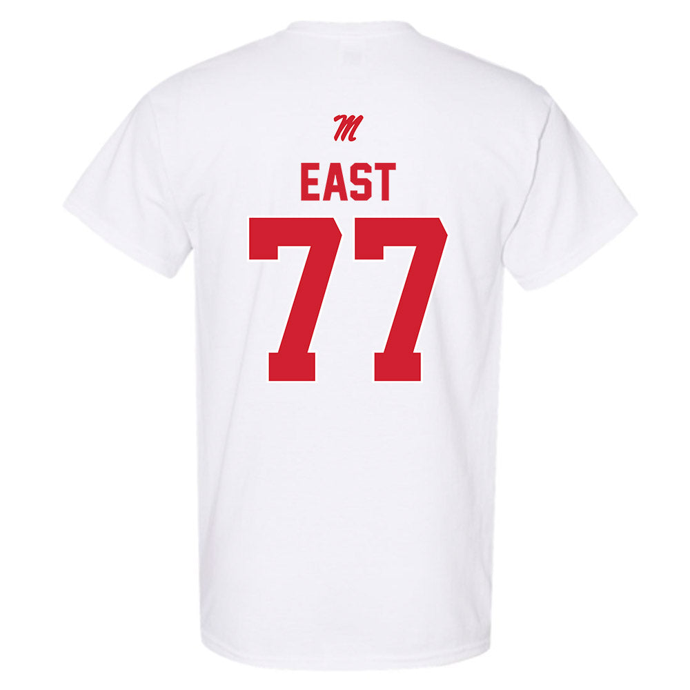 Ole Miss - NCAA Football : Cam East - T-Shirt