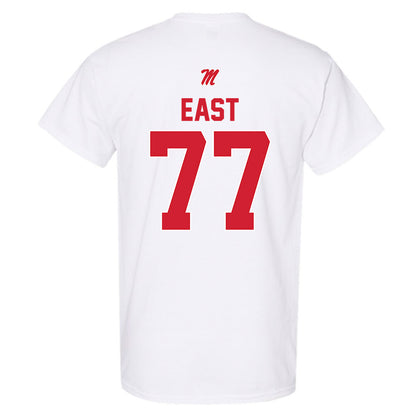 Ole Miss - NCAA Football : Cam East - T-Shirt