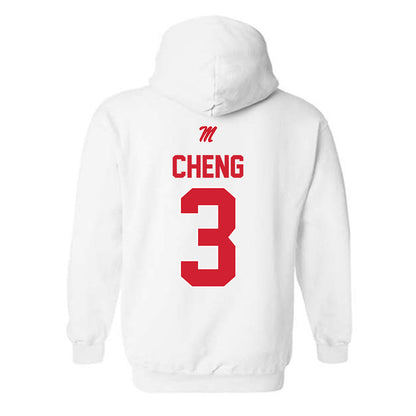 Ole Miss - NCAA Baseball : Luke Cheng - Hooded Sweatshirt-1