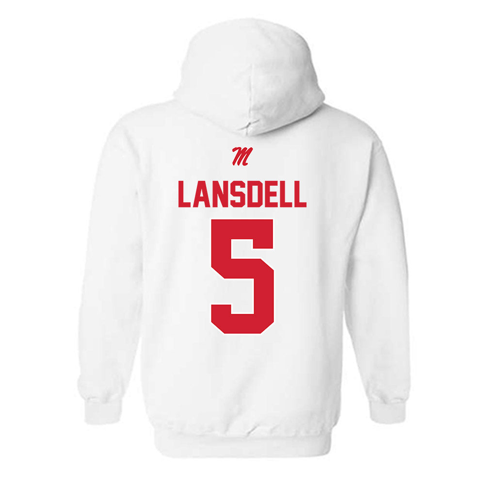 Ole Miss - NCAA Softball : Ashton Lansdell - Hooded Sweatshirt-1