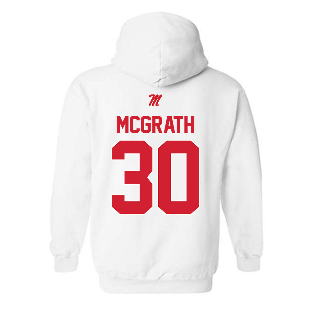 Ole Miss - NCAA Men's Basketball : Cole McGrath - Hooded Sweatshirt