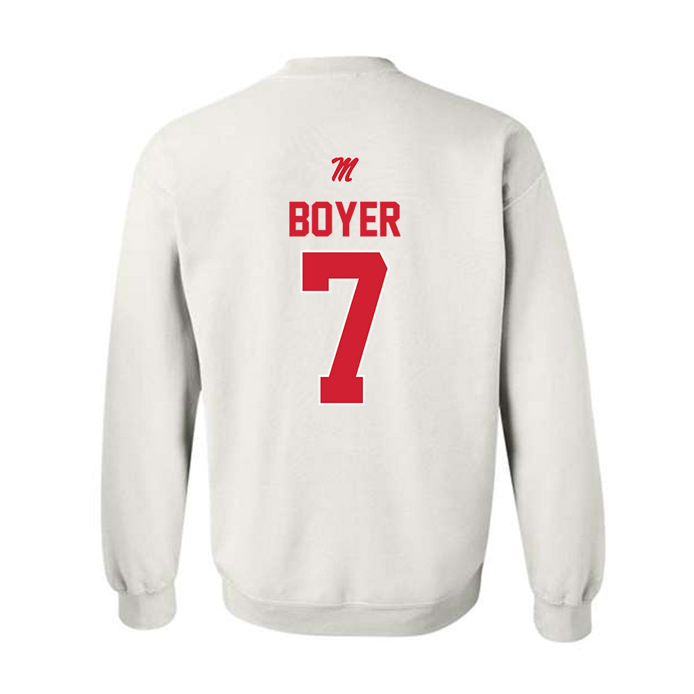 Ole Miss - NCAA Softball : Emilee Boyer - Crewneck Sweatshirt-1