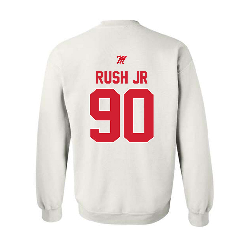 Ole Miss - NCAA Football : Jeffery Rush Jr - Crewneck Sweatshirt-1