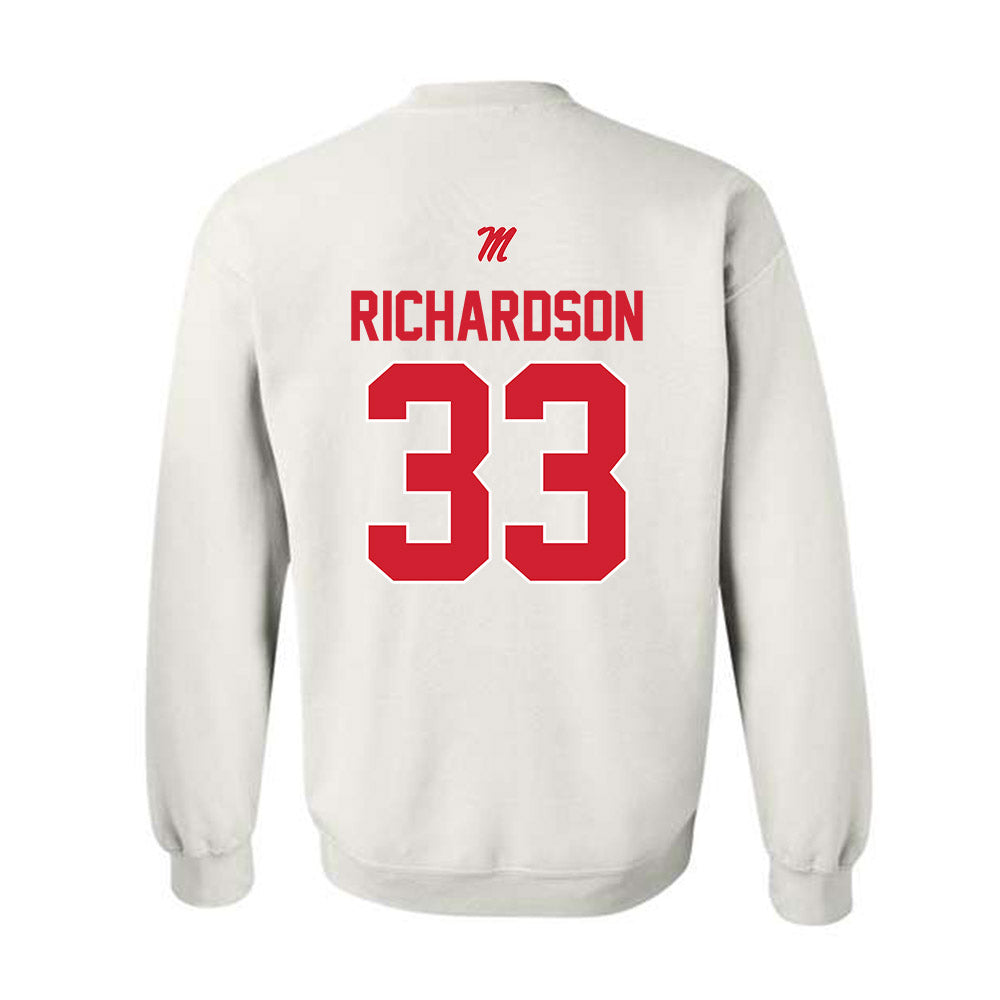 Ole Miss - NCAA Women's Basketball : Kharyssa Richardson - Crewneck Sweatshirt