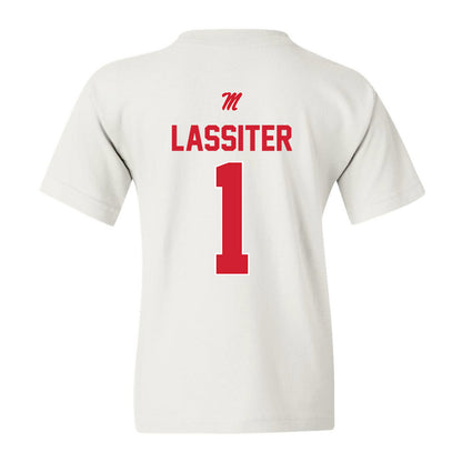 Ole Miss - NCAA Softball : jalia lassiter - Youth T-Shirt