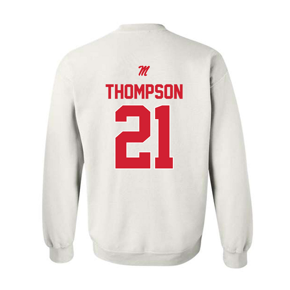 Ole Miss - NCAA Softball : Grace Thompson - Crewneck Sweatshirt