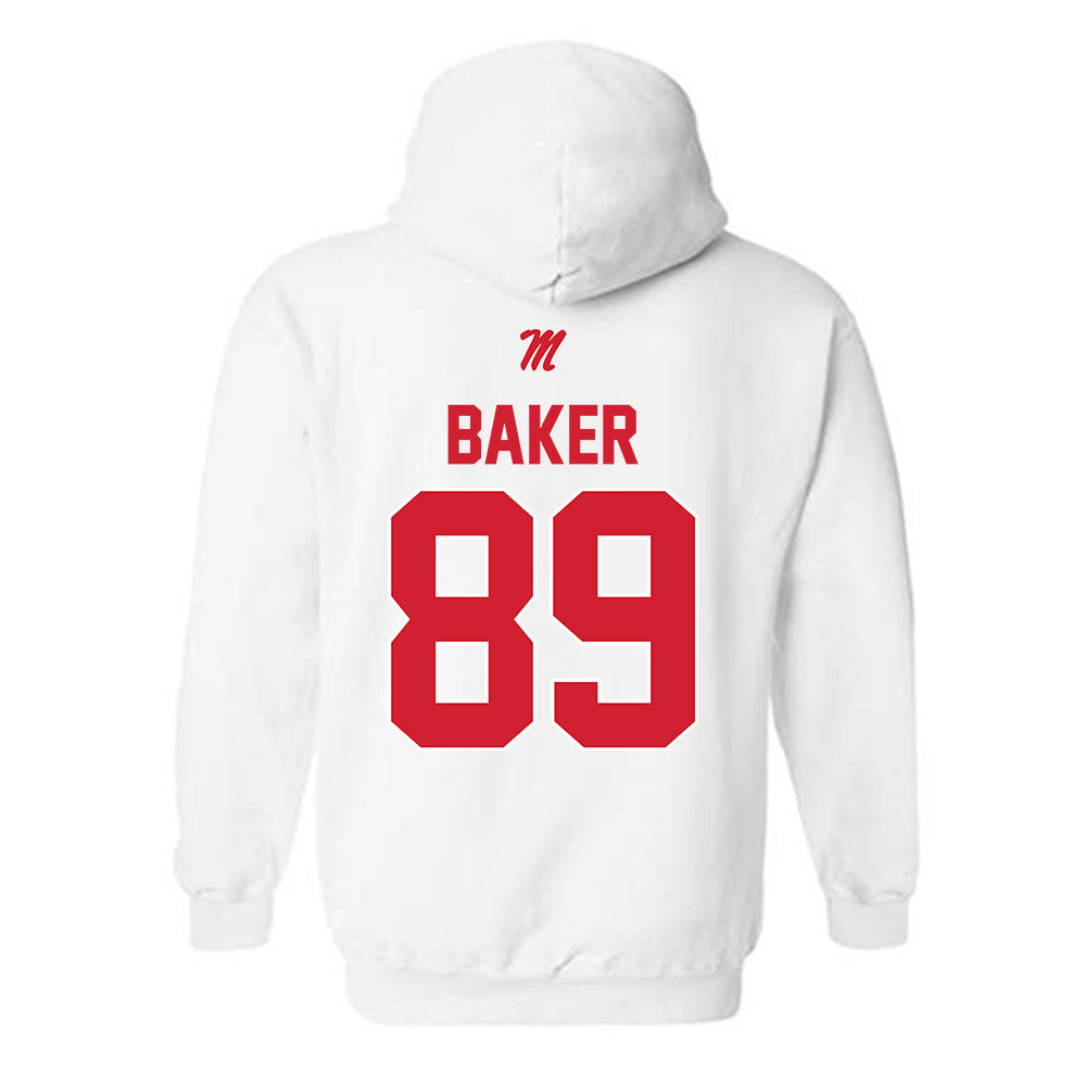Ole Miss - NCAA Football : Mikey Baker - Hooded Sweatshirt-1