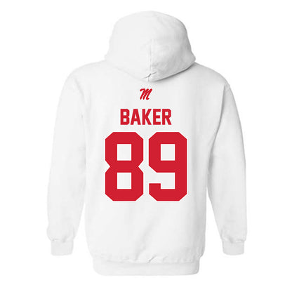 Ole Miss - NCAA Football : Mikey Baker - Hooded Sweatshirt-1