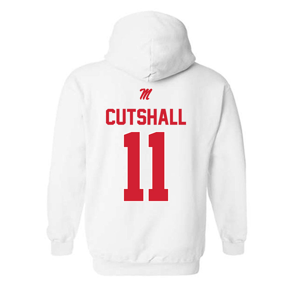 Ole Miss - NCAA Baseball : William Cutshall - Hooded Sweatshirt-1