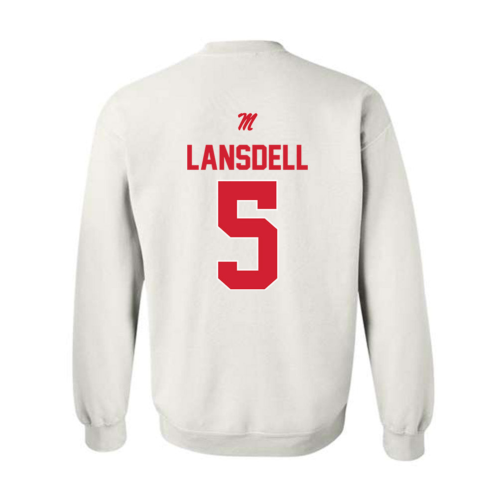 Ole Miss - NCAA Softball : Ashton Lansdell - Crewneck Sweatshirt-1