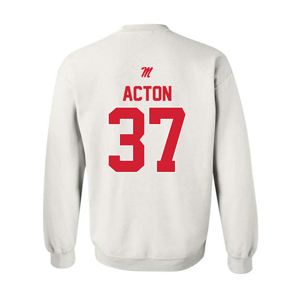 Ole Miss - NCAA Football : Austin Acton - Crewneck Sweatshirt