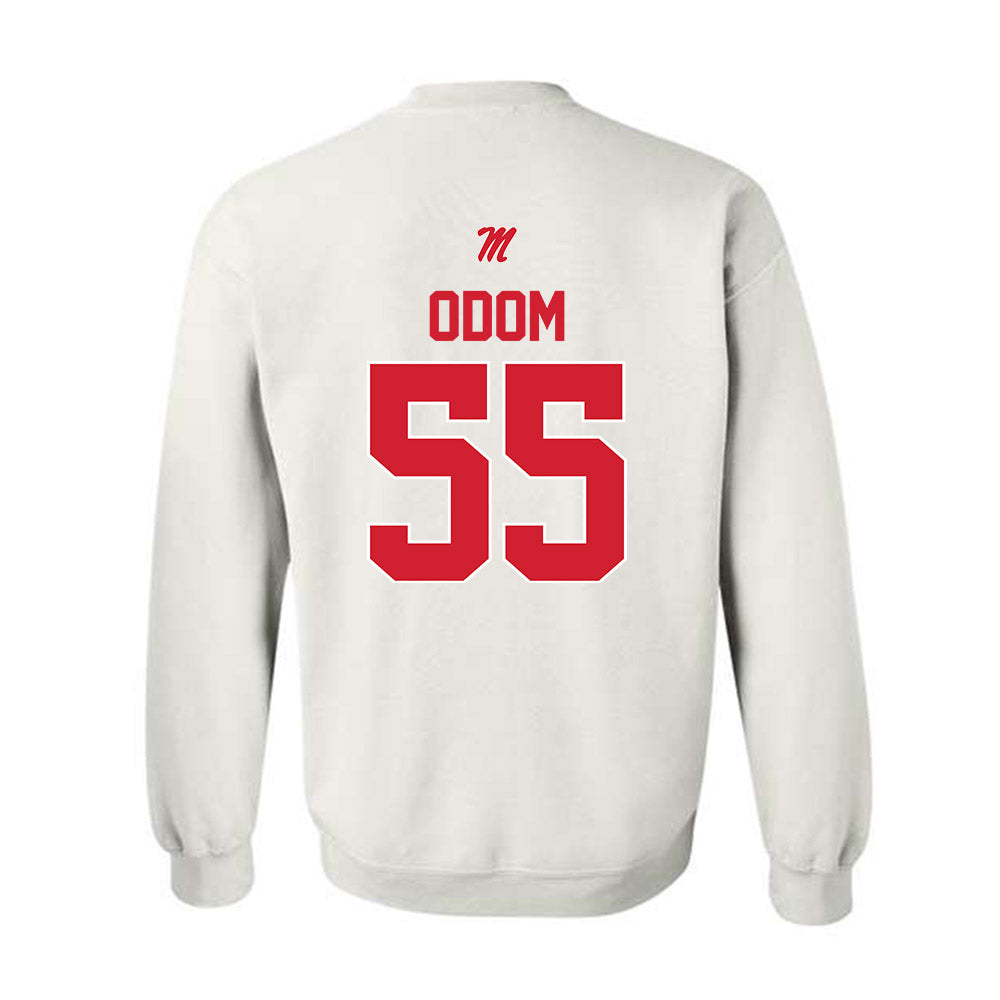 Ole Miss - NCAA Baseball : Leo Odom - Crewneck Sweatshirt-1