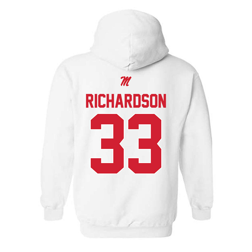 Ole Miss - NCAA Women's Basketball : Kharyssa Richardson - Hooded Sweatshirt