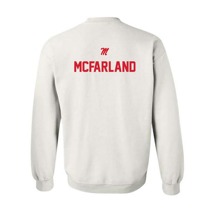 Ole Miss - NCAA Women's Track & Field : Katie McFarland - Crewneck Sweatshirt-1