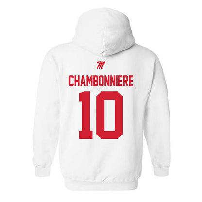 Ole Miss - NCAA Men's Tennis : Matthieu Chambonniere - Hooded Sweatshirt-1