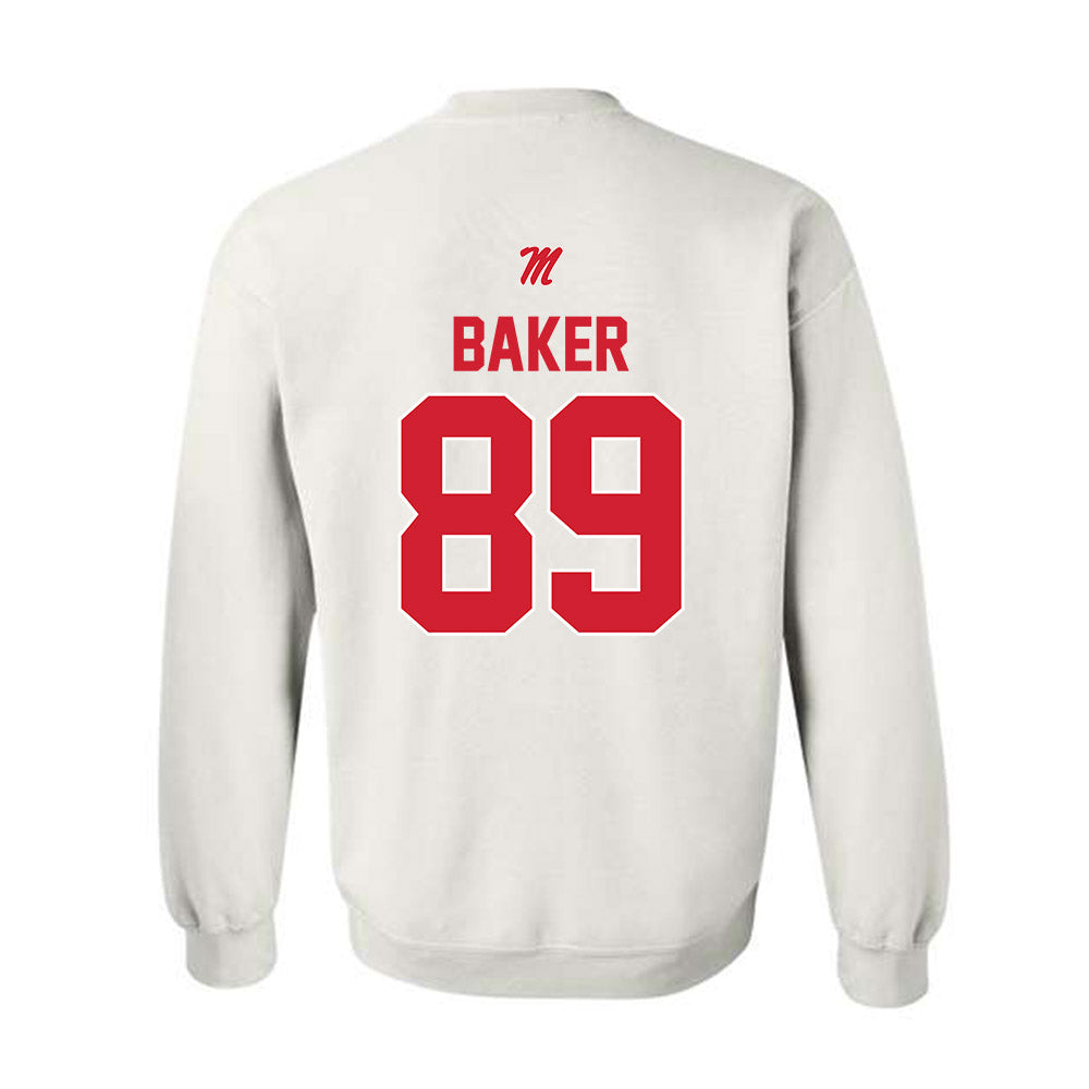 Ole Miss - NCAA Football : Mikey Baker - Crewneck Sweatshirt-1