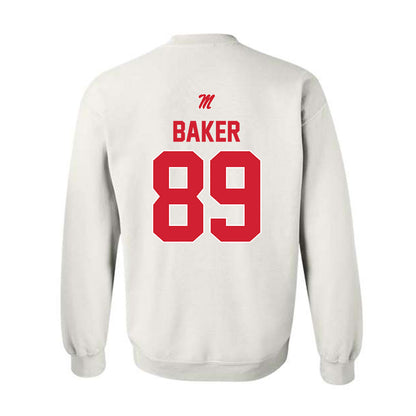 Ole Miss - NCAA Football : Mikey Baker - Crewneck Sweatshirt-1