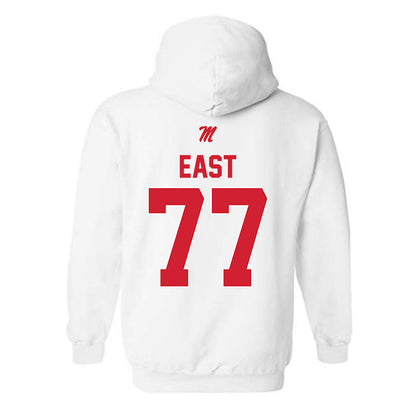 Ole Miss - NCAA Football : Cam East - Hooded Sweatshirt