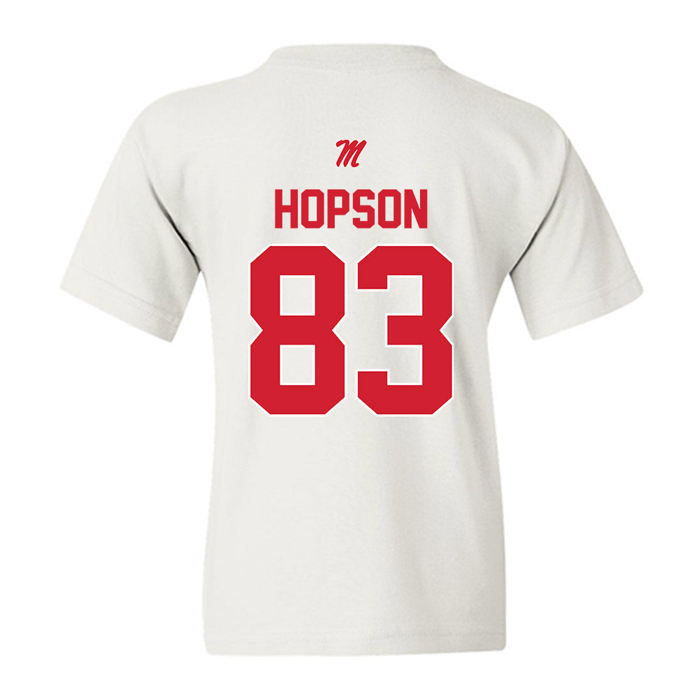 Ole Miss - NCAA Football : Jarnorris Hopson - Youth T-Shirt-1