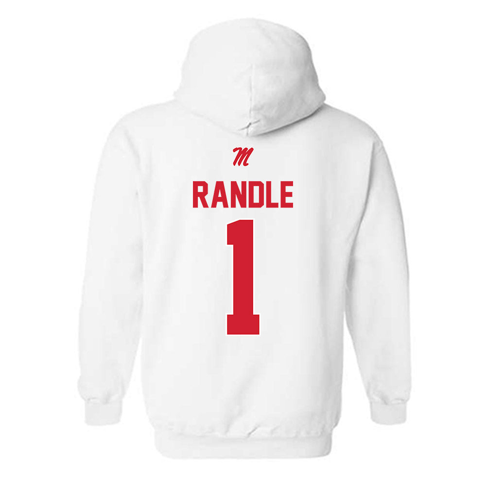 Ole Miss - NCAA Baseball : Brayden Randle - Hooded Sweatshirt-1